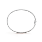 18K Celestial Perl̩e Diamonds One Row Bracelet