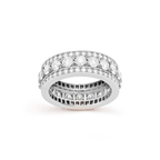 18K Celestial Enlacement Wedding Ring
