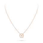 18K Celestial Lucky Spring Pendant Clover Necklace