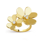 18K Celestial Frivole Between the Finger Ring