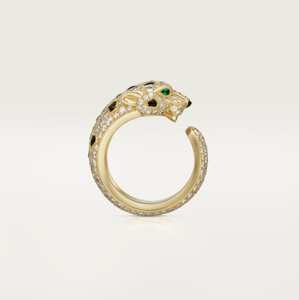 18K Celestial Panth̬re De Diamond Ring