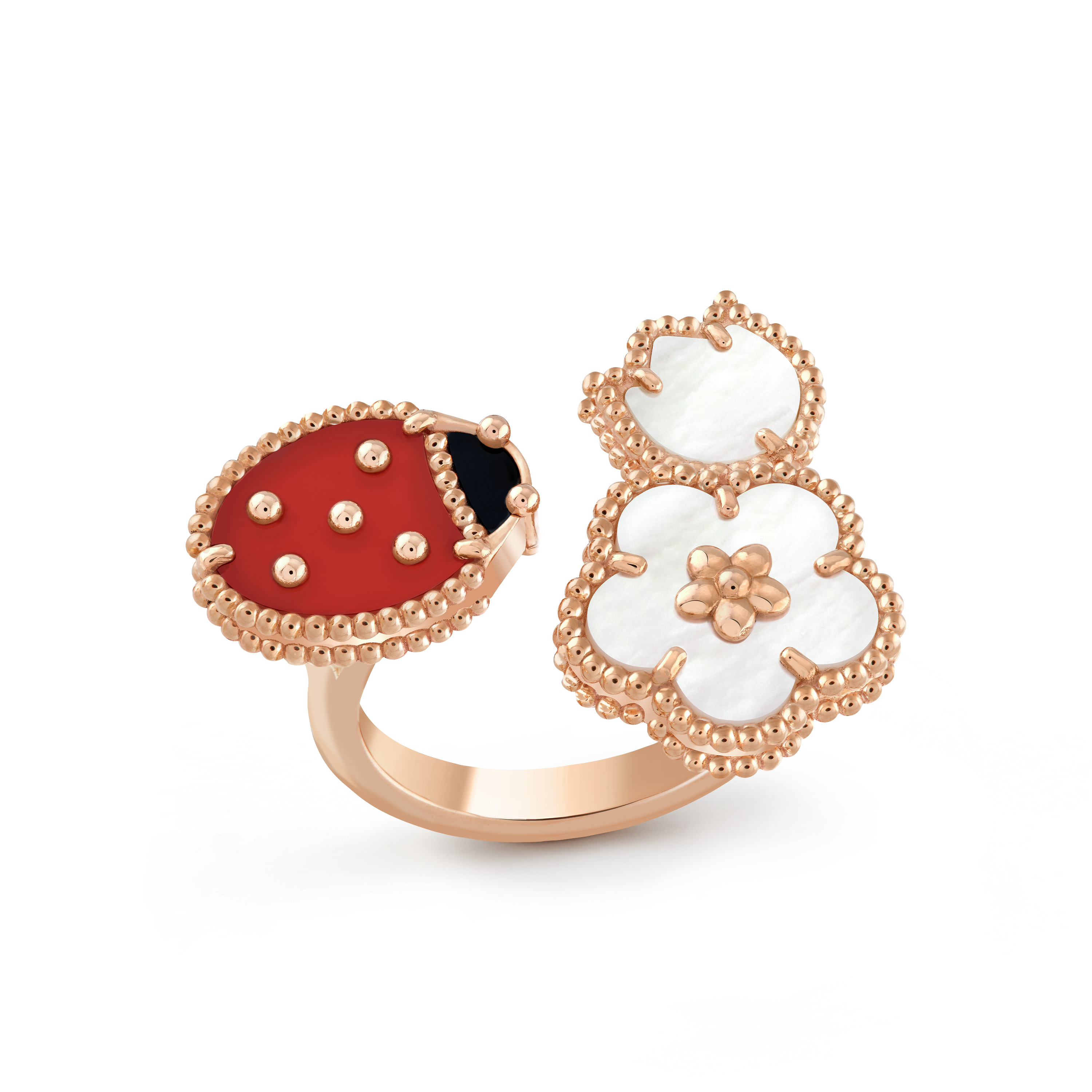 18K Celestial Lucky Spring Ring