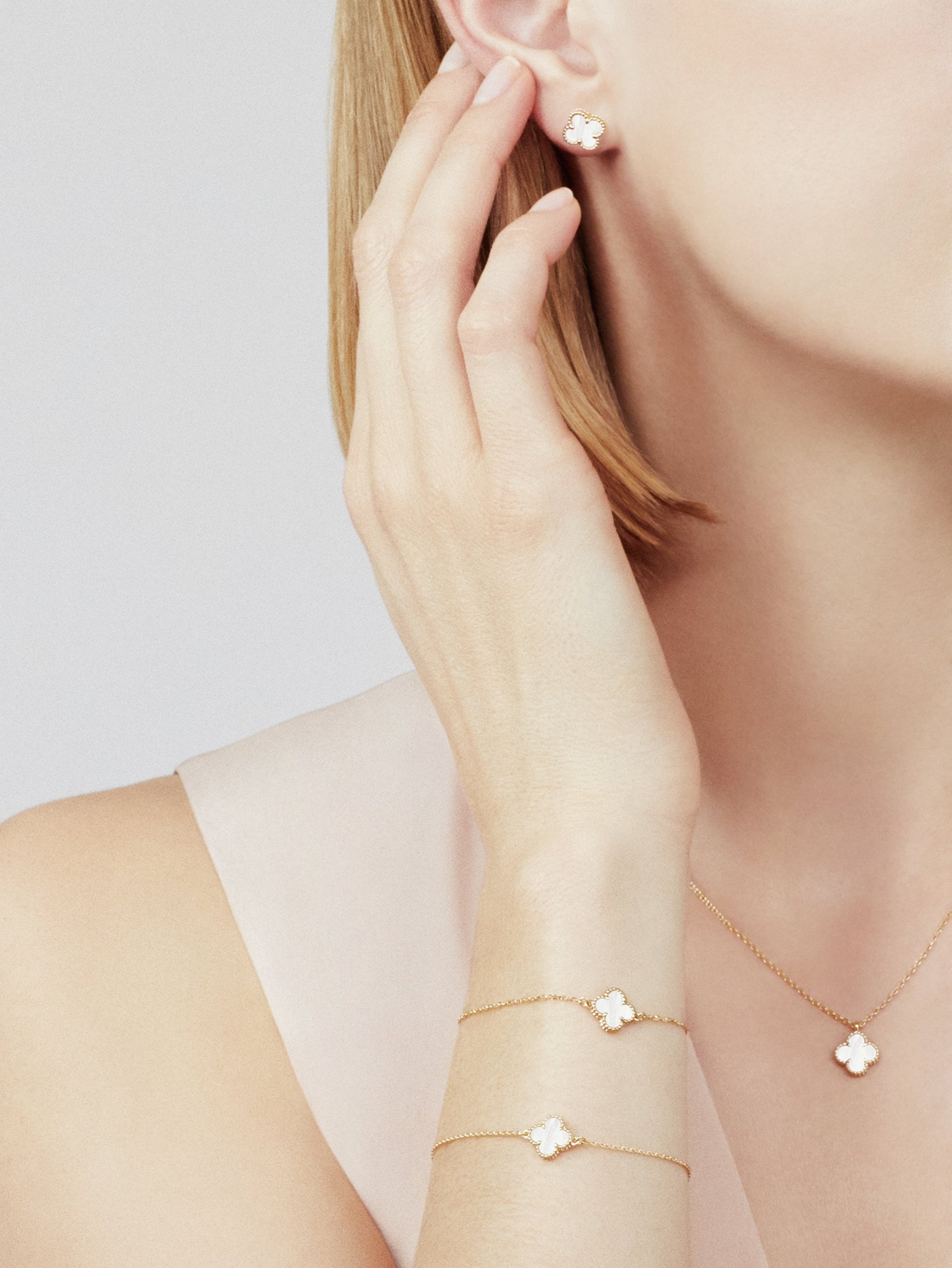 18K Celestial Sweet Alhambra Bracelet