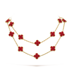 18K Vintage Alhambra 20 Motifs Long Necklace