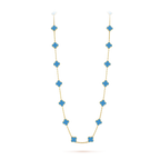 18K Celestial Vintage Alhambra 20 Motifs Long Necklace