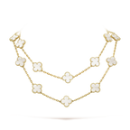 18K Vintage Alhambra 20 Motifs Long Necklace