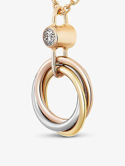 18K Celestial Trinity Necklace