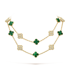 18K Vintage Alhambra 20 Motifs Long Necklace
