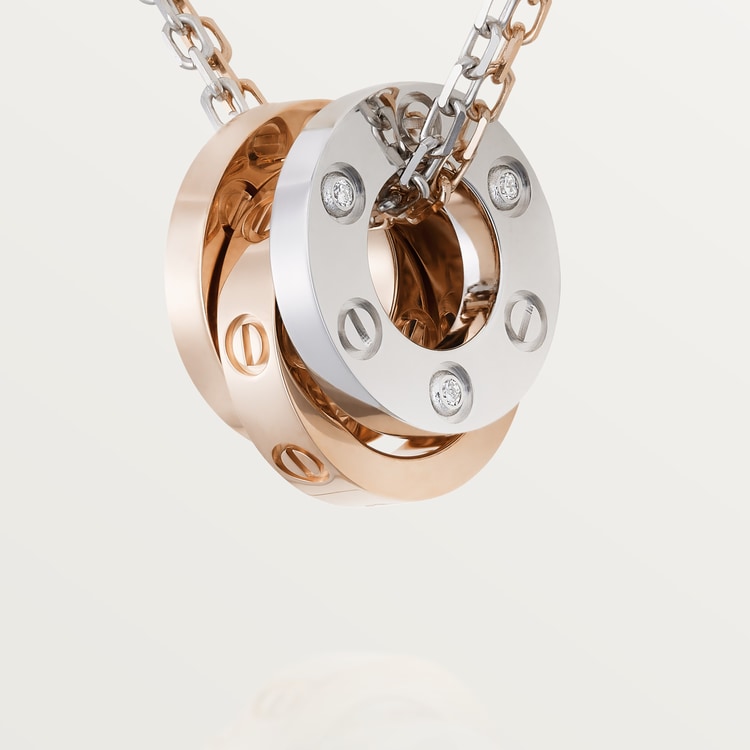 18K Celestial Love 6 Diamonds Necklace