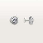 18K Celestial Trinity Ruban Earrings
