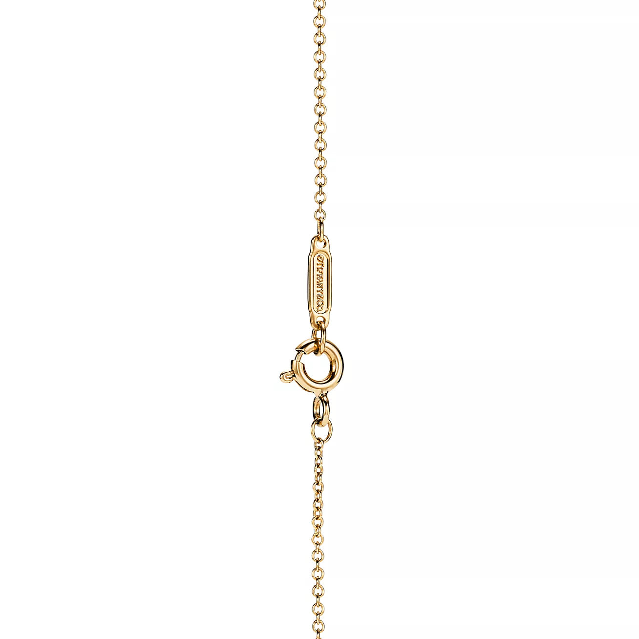 18K Celestial Return to T Mini Double Heart Necklace