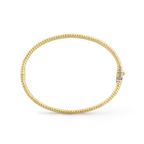 18K Celestial Perl̩e Diamonds One Row Bracelet