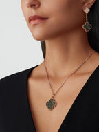 18K Celestial Magic Alhambra One Motif Pearl Necklace