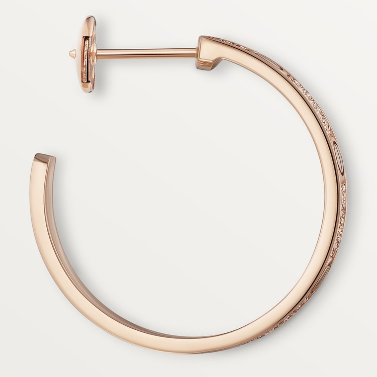 18K Celestial Love Pave Diamonds Earrings