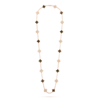 18K Celestial Vintage Alhambra 20 Motifs Long Necklace