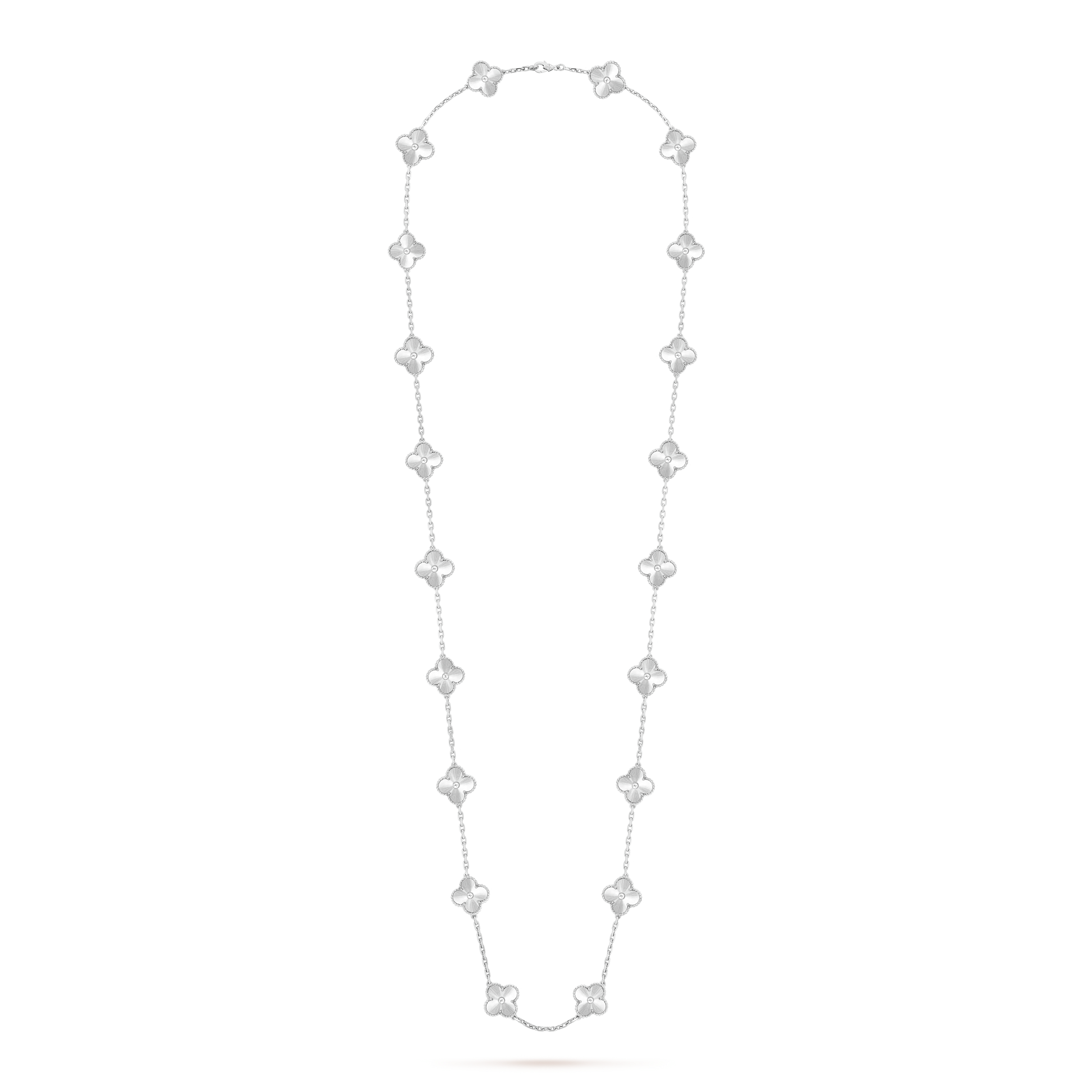 18K Celestial Vintage Alhambra 20 Motifs Long Necklace