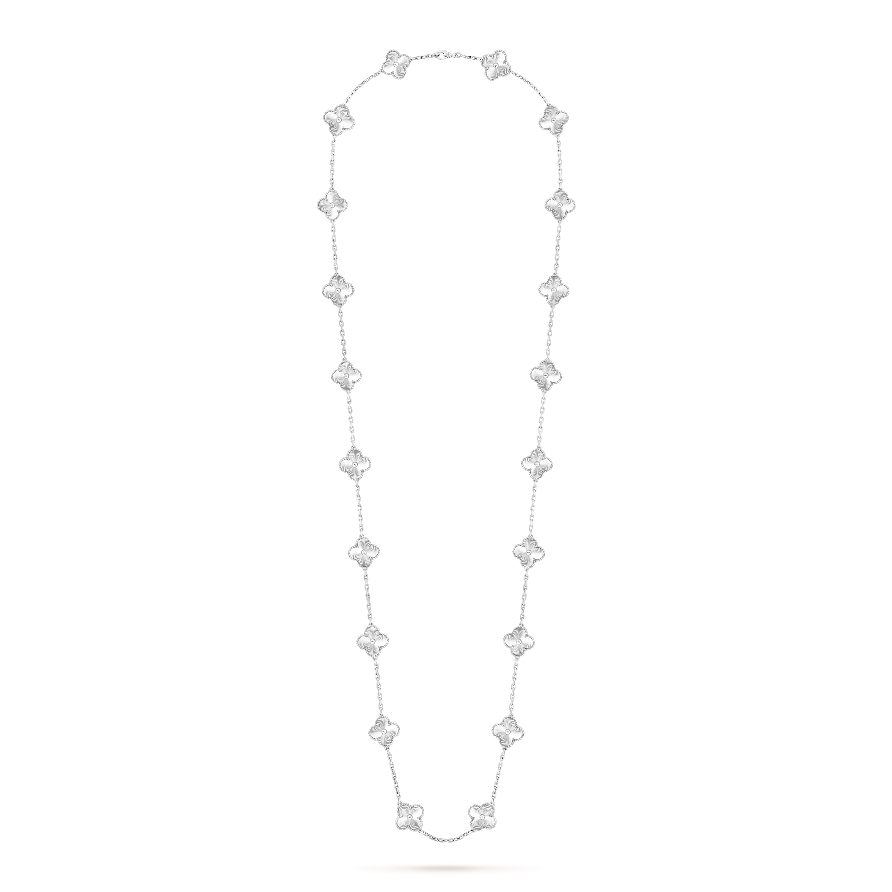 18K Celestial Vintage Alhambra 20 Motifs Long Necklace