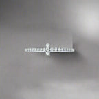 18K Celestial T Diamond Wire Ring