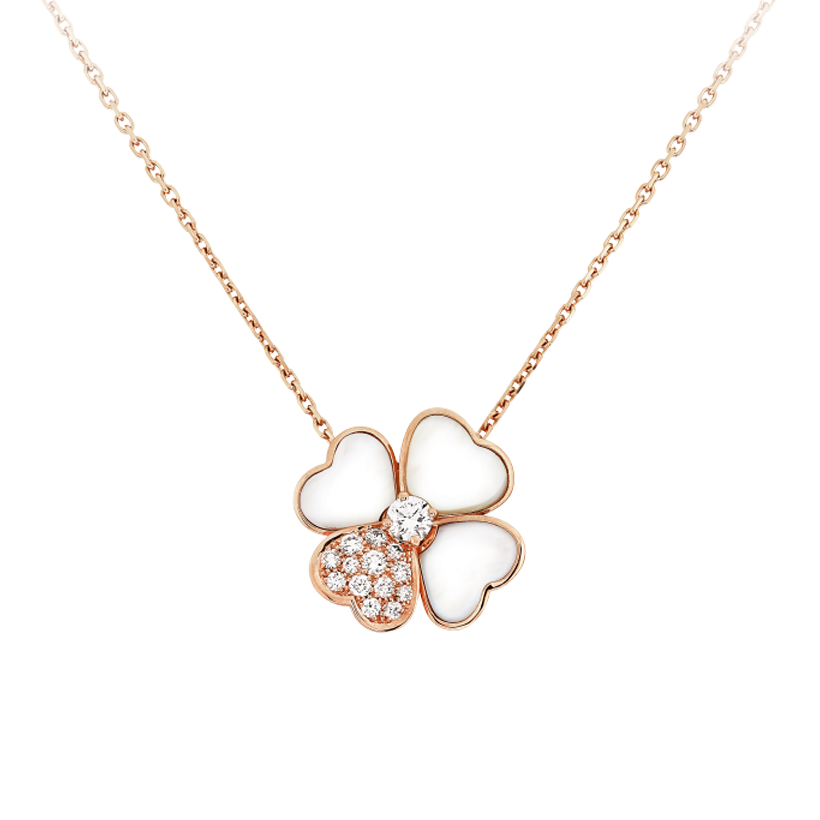 18K Celestial Cosmos Clip pendant Necklace