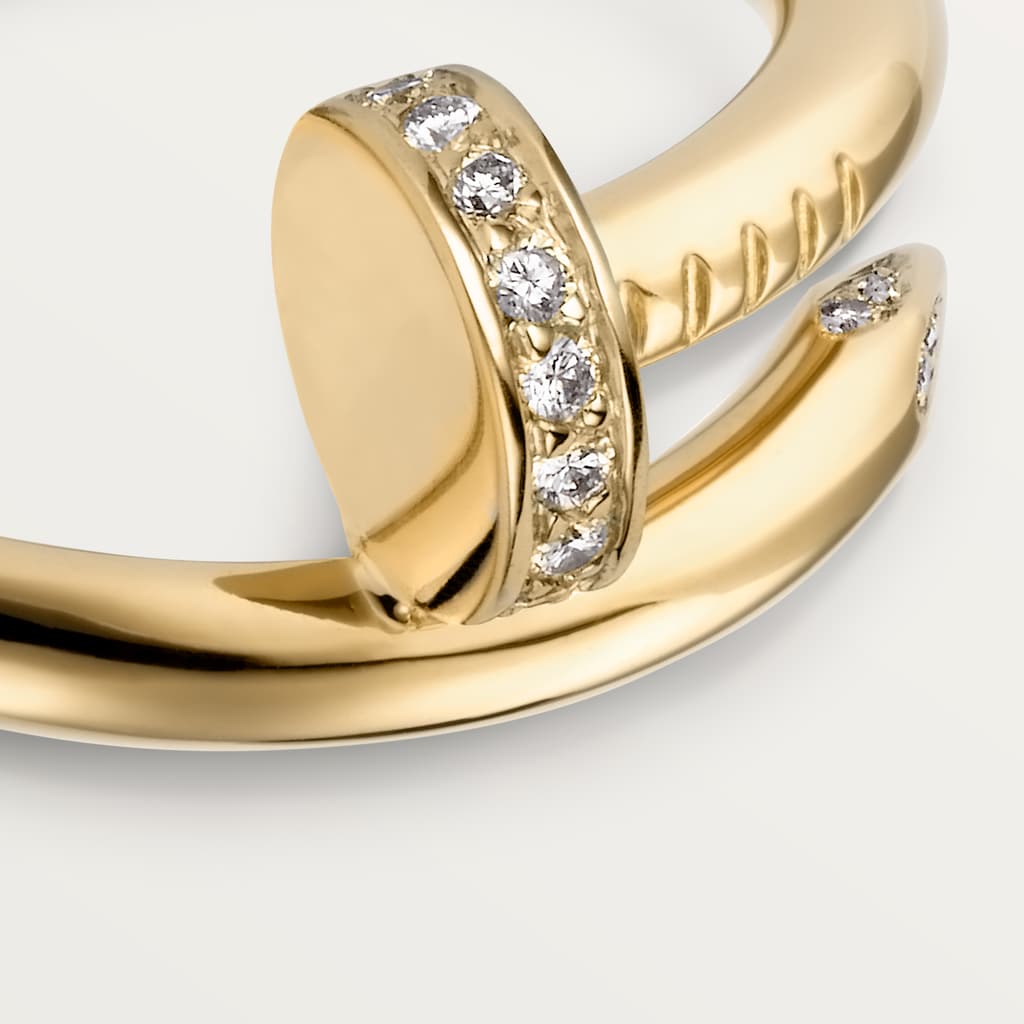 18K Celestial Juste Un Clou Diamonds Ring