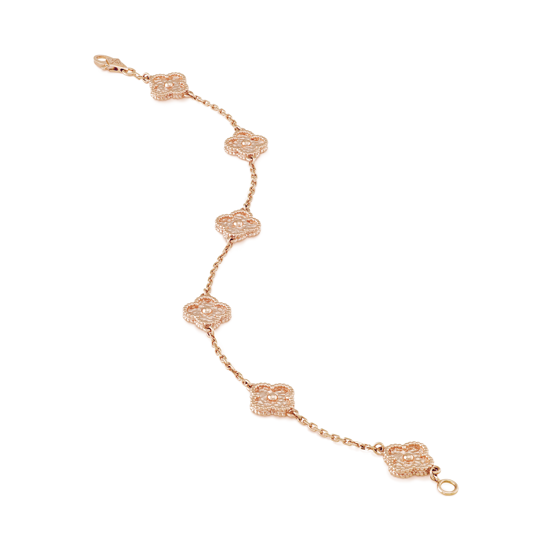 18K Celestial Sweet Alhambra Six Motifs Bracelet