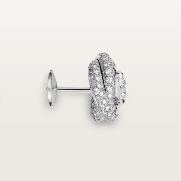 18K Celestial Trinity Ruban Earrings