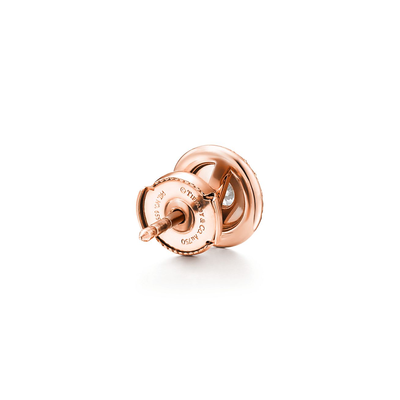 18K Celestial T Soleste Diamonds Rose Gold Earrings