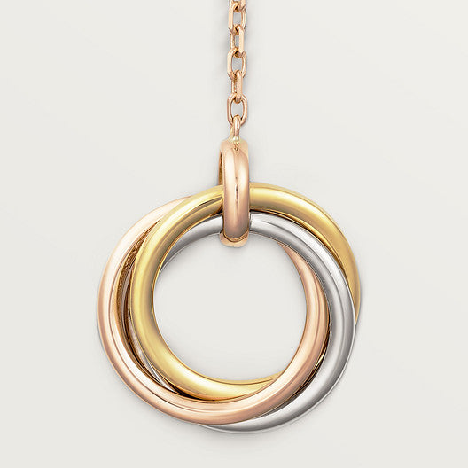 18K Celestial Trinity Diamonds Necklace