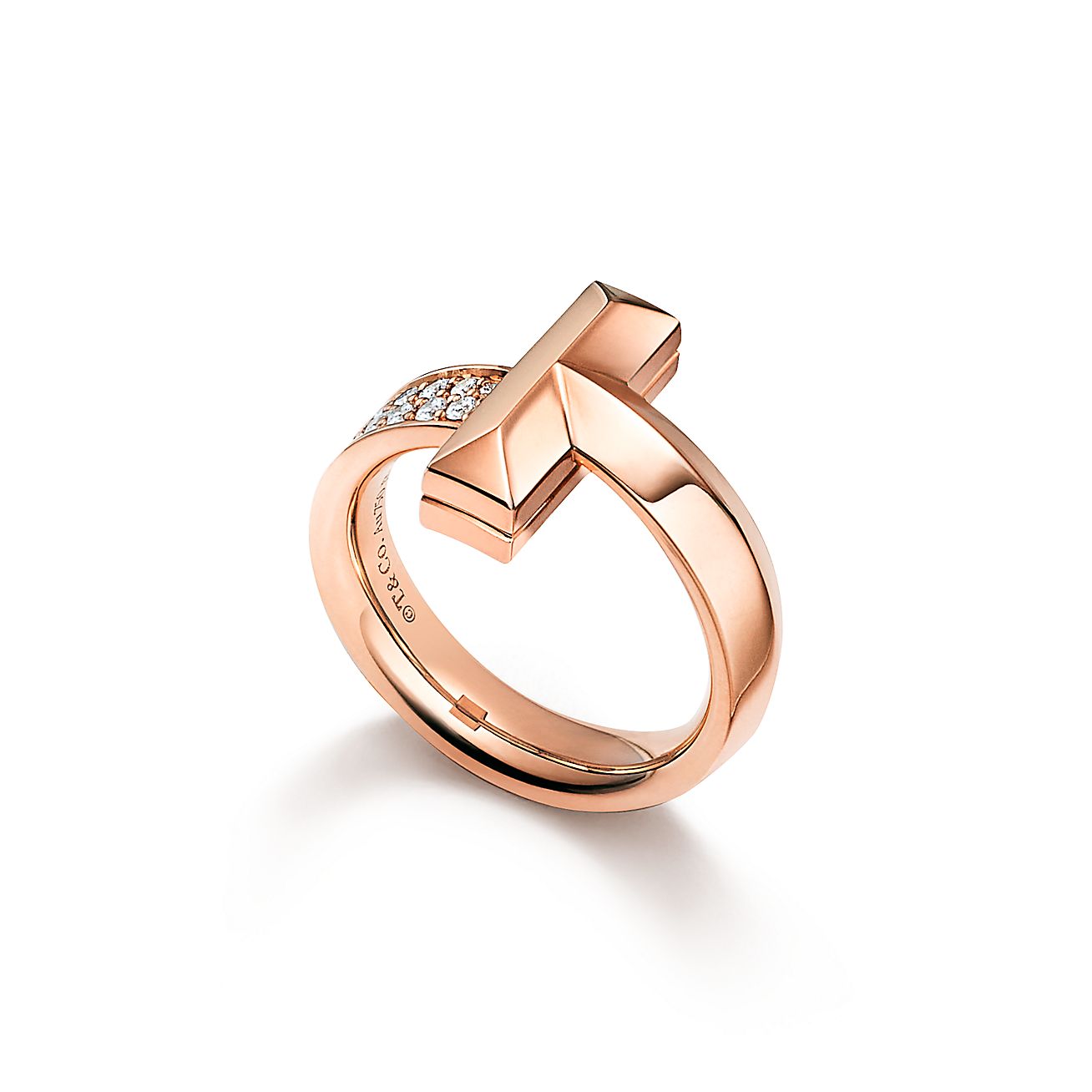 18K Celestial T T1 Diamonds Ring