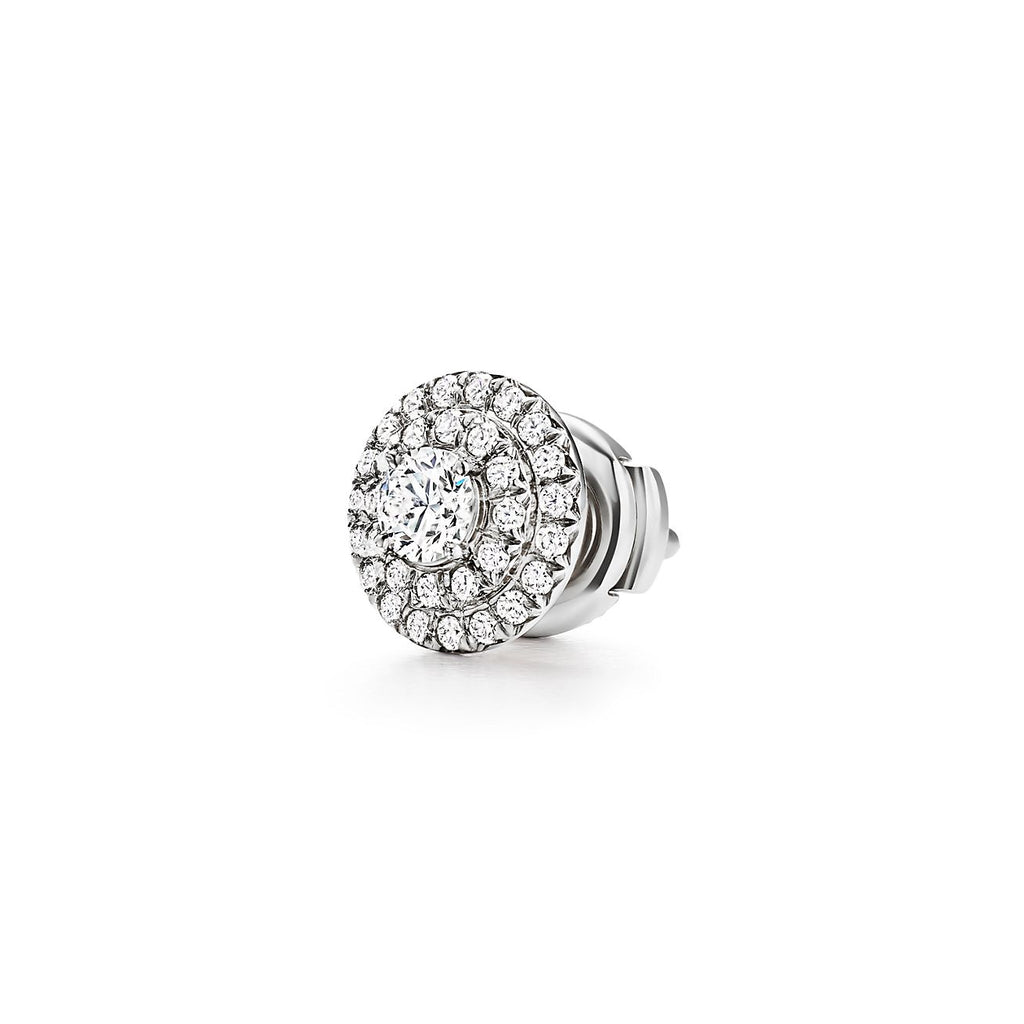 18K Celestial T Soleste Diamonds White Gold Earrings
