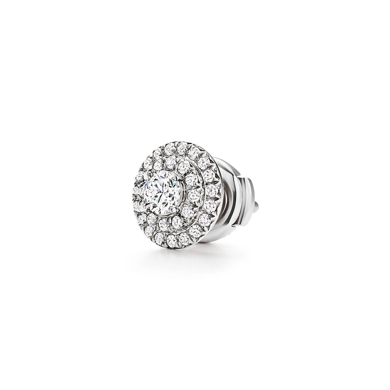 18K Celestial T Soleste Diamonds White Gold Earrings