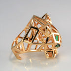 18K Celestial Panth̬re De Ring