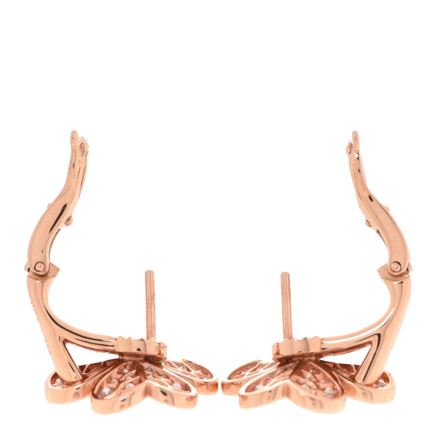 18k Celestial Frivole Pink Sapphire Earrings