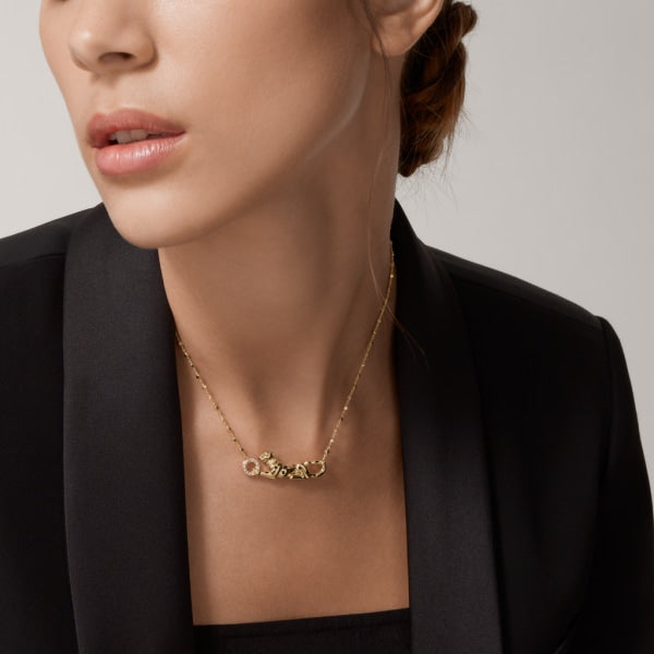 18K Celestial Panth̬re De Diamond Necklace