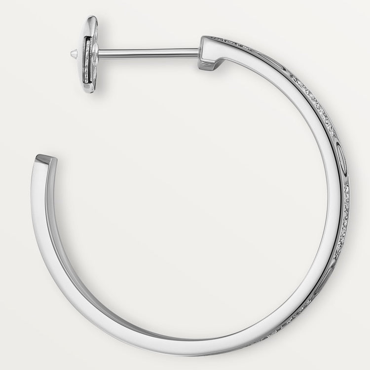 18K Celestial Love Pave Diamonds Earrings