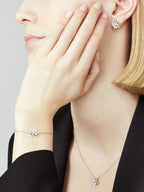 18K Celestial Lotus Openwork Pendant Necklace