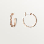 18K Celestial Love Pave Diamonds Earrings