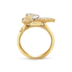 18K Celestial Two Butterfly Ring