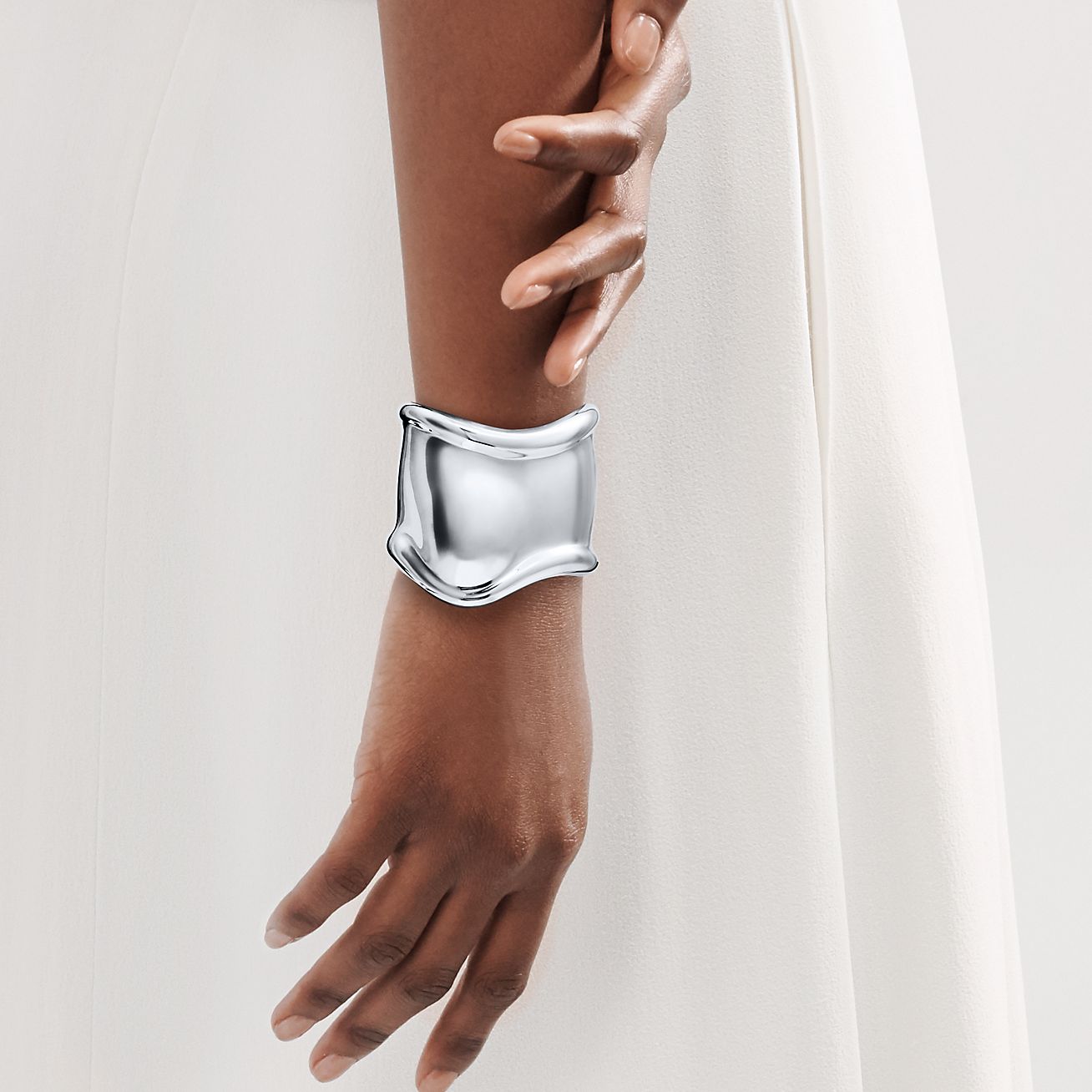 Elsa Celestial  Peretti Medium Bone Cuff Bracelet