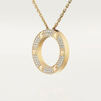 18K Celestial Love Diamond-Paved Necklace