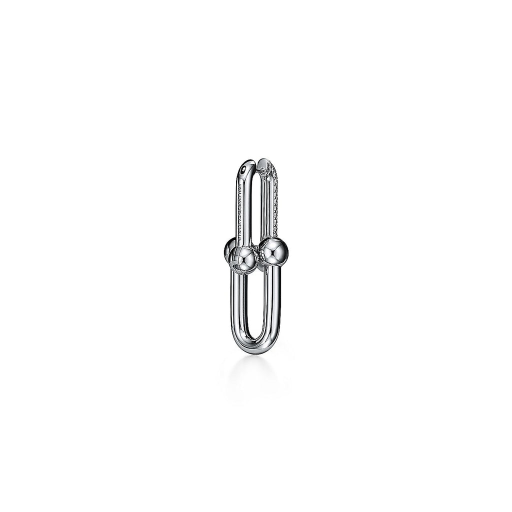 18K Celestial T HardWear Large Link Diamonds Earrings