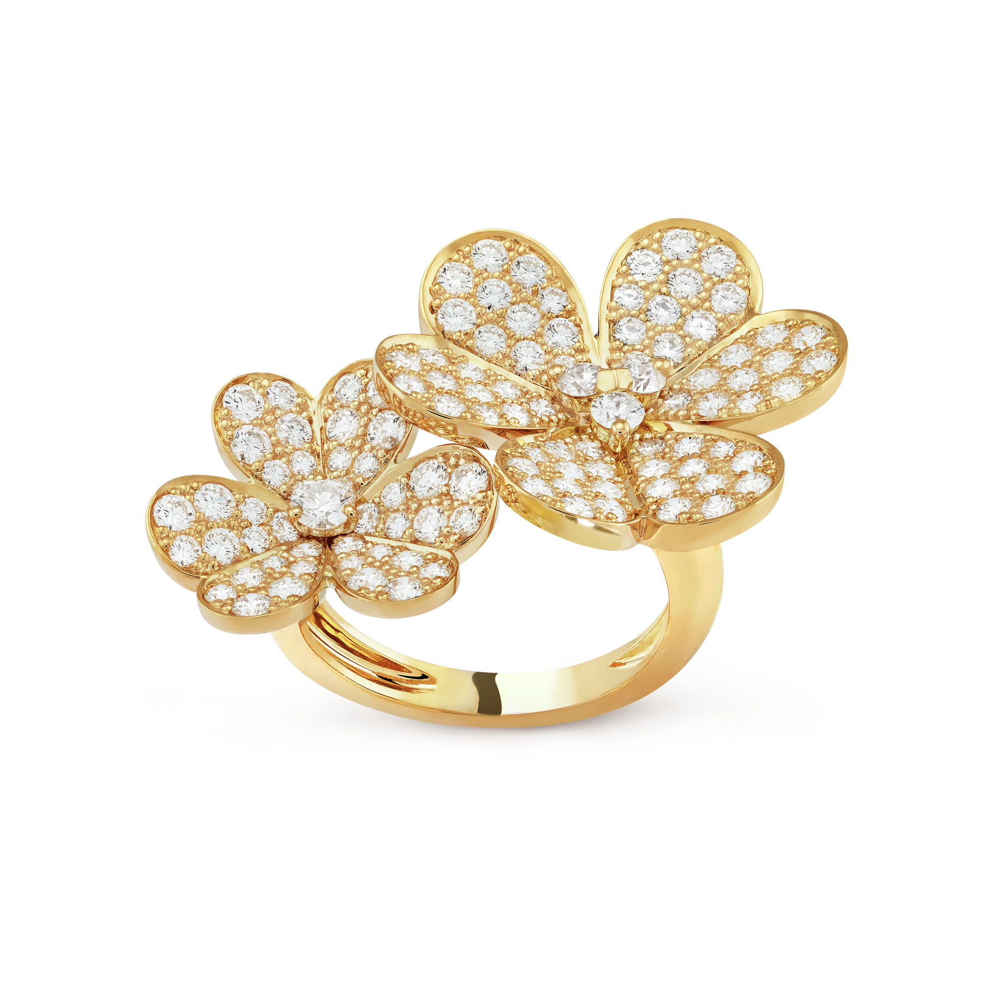 18K Celestial Frivole Between the Finger Ring
