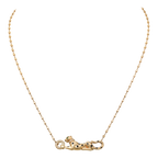 18K Celestial Panth̬re De Diamond Necklace