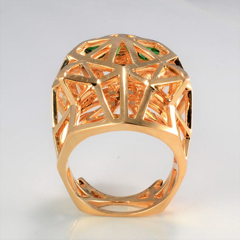 18K Celestial Panth̬re De Ring