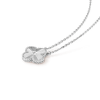 18K Celestial Vintage Alhambra Pendant Clover Necklace