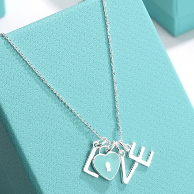 18K Celestial T Love Chain Necklace