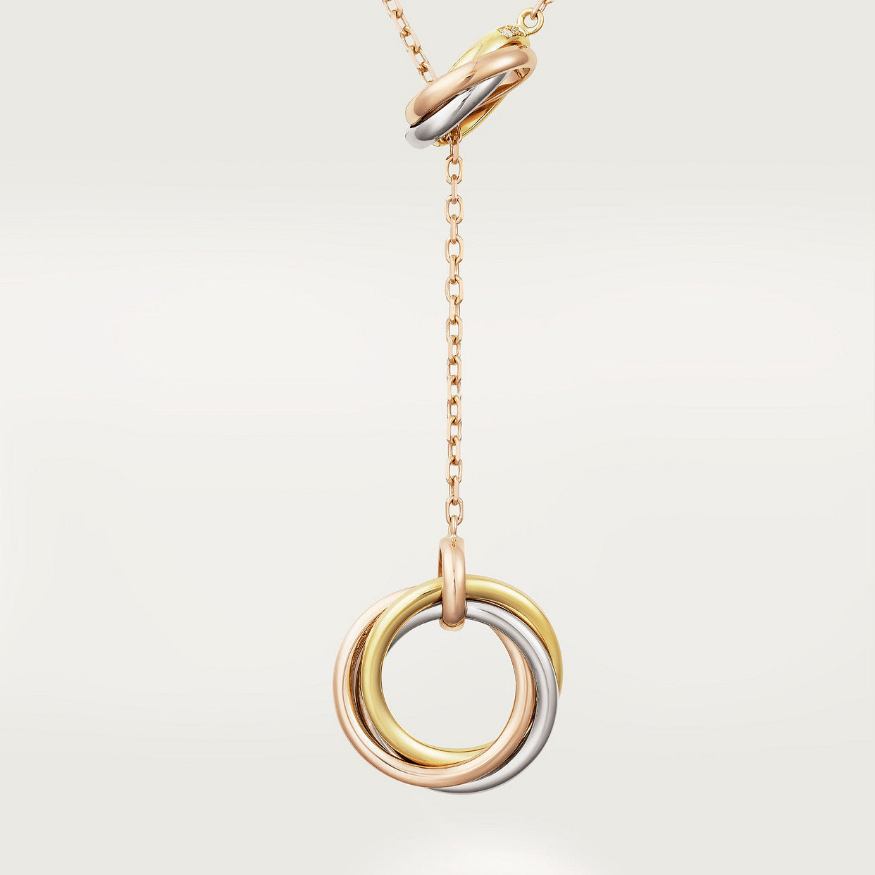 18K Celestial Trinity Diamonds Necklace