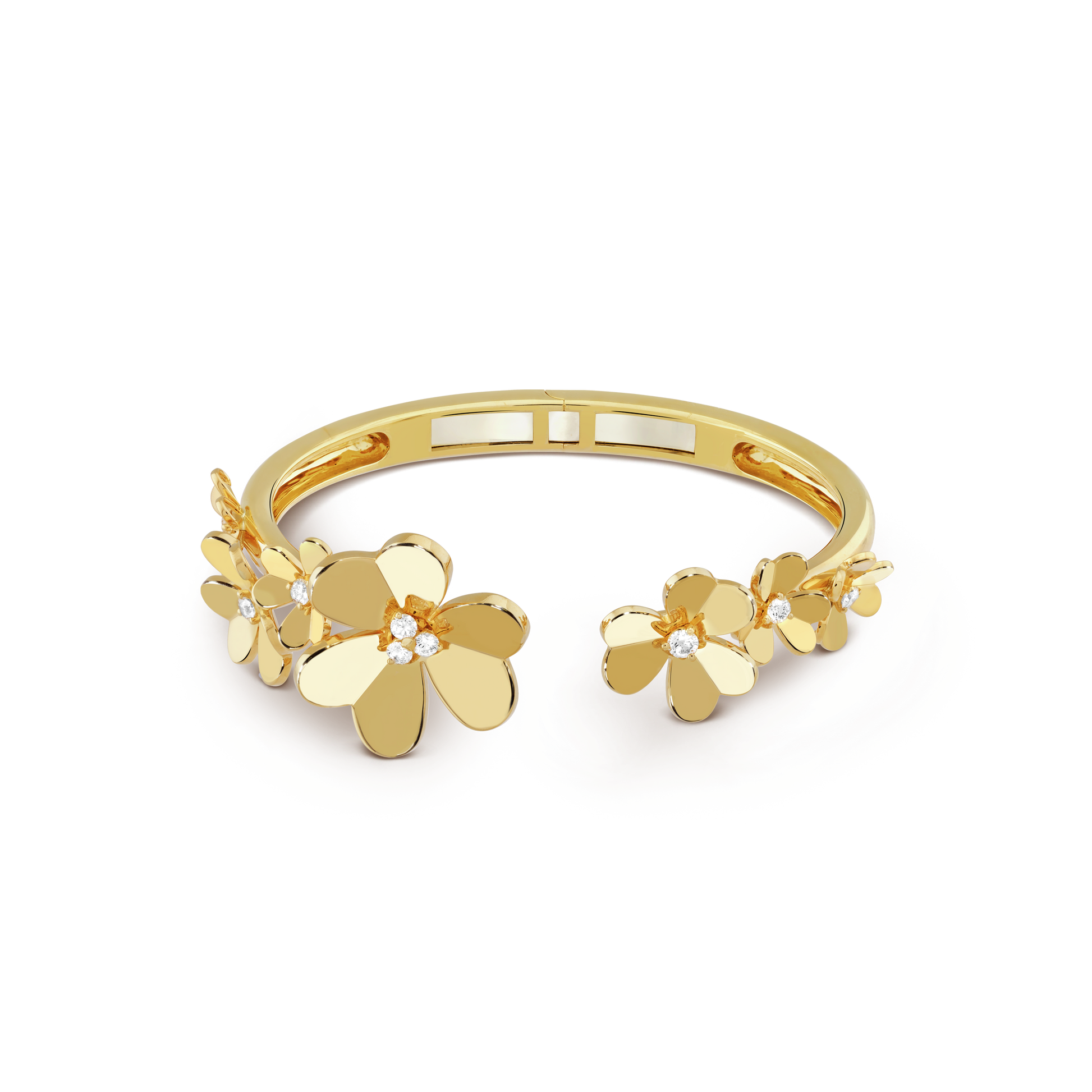 18K Celestial Frivole Seven Flowers Bracelet
