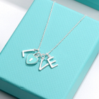 18K Celestial T Love Chain Necklace