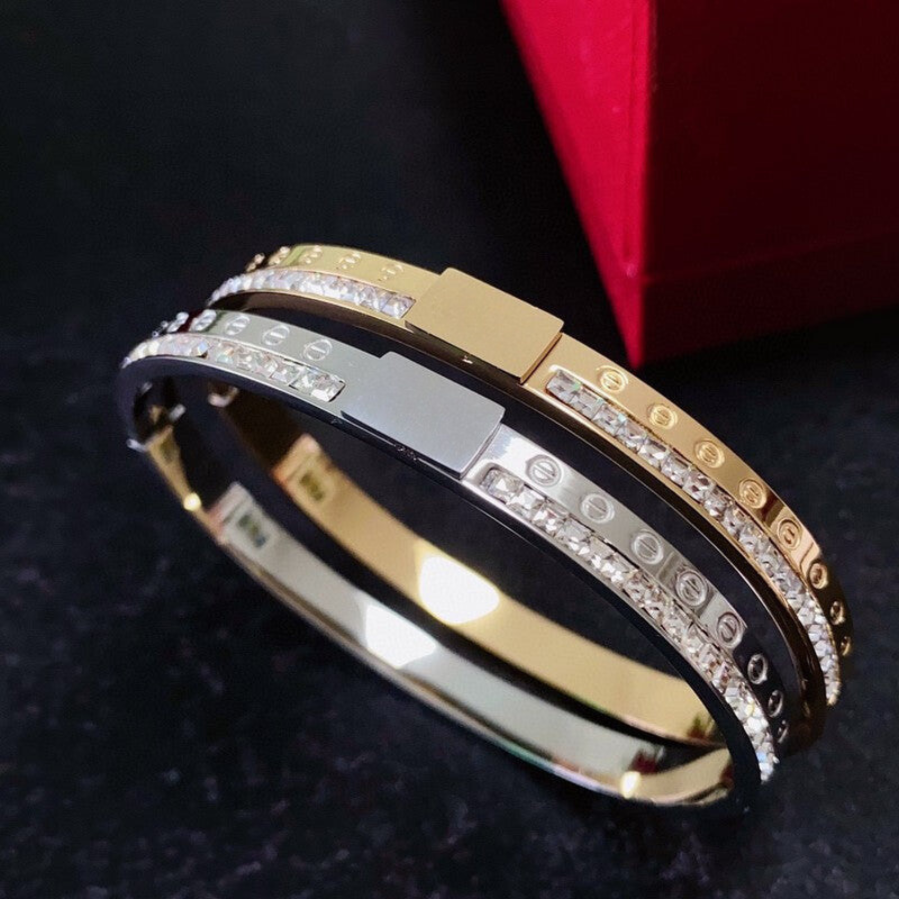 18K Celestial Love Diamond Bracelet